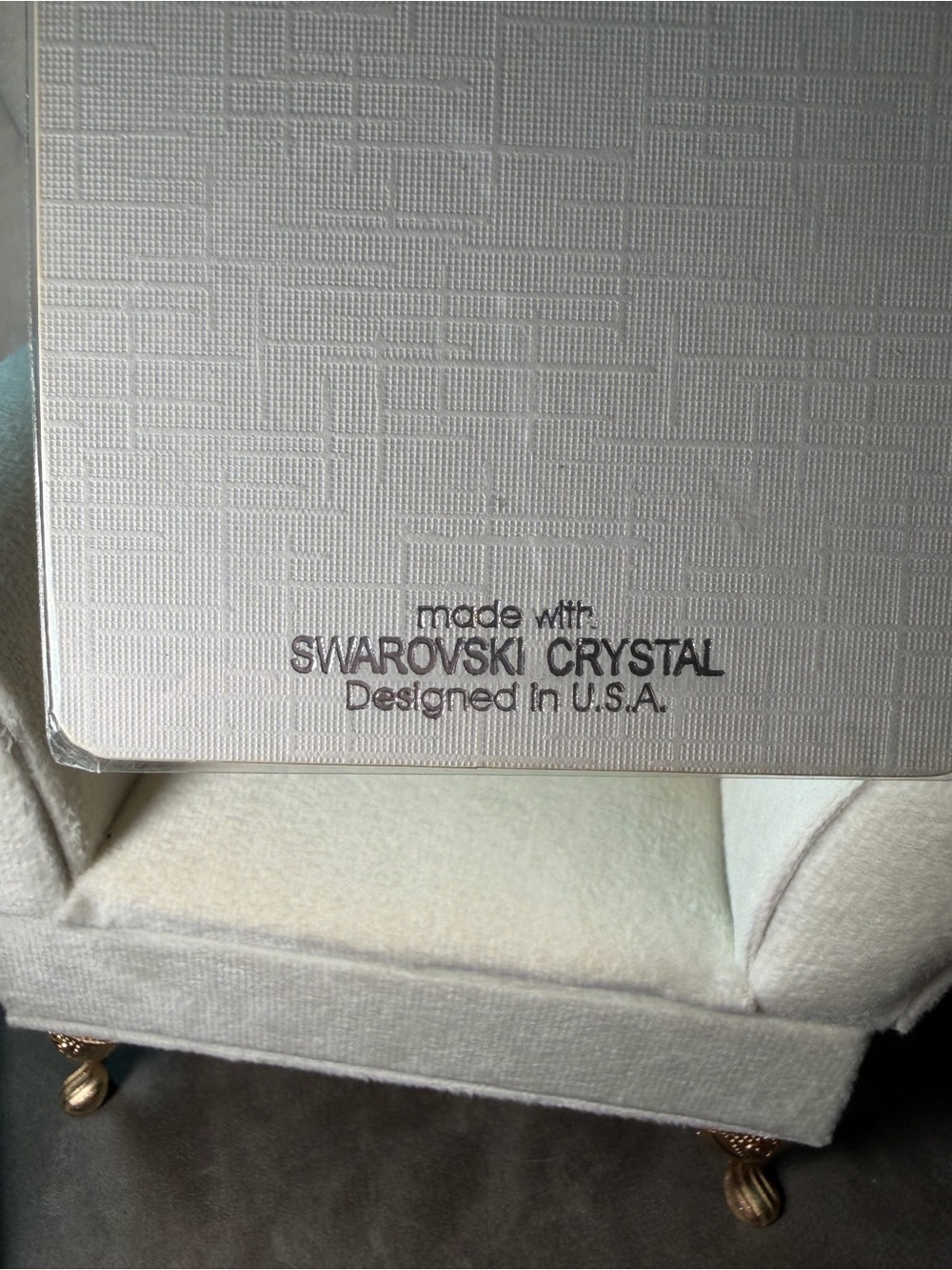 Crystal Collection New Old Stock Blue Swarovski Necklace & Earring Set - Picture 5 of 6